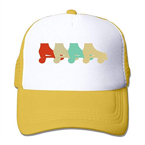Voxpkrs Rollschuhe Retro 70er Jahre Männer Frauen Verstellbare Baseballmützen Sport Tag Hut Waschen Flache Kappe Q8S3S560