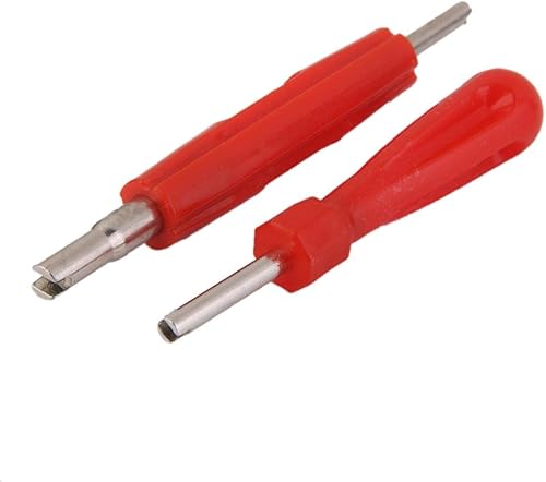 Miniatura 2 de VT06+VT04 Herramienta de reparación de neumáticos de válvula de extracción de núcleo estándar y de gran diámetro de 2 vías