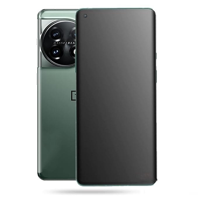 Image of Blacksheep High Sensitivity Hydrogel Screen Protector Compatible with OnePlus 11 | OnePlus 10 Pro | OnePlus 9 Pro 5G Matte Transparent Soft TPU Protective Film [Fingerprint Unlock Compatible] [Clear HD]