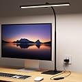 Kary LED Desk Lamps for Home Office, Tall Desk Light with Base, Flexible Gosseneck Adjustable Height 5-Level Dimmable Brightness & Color, Architect Lamp for Working,Reading,Crafting,Study