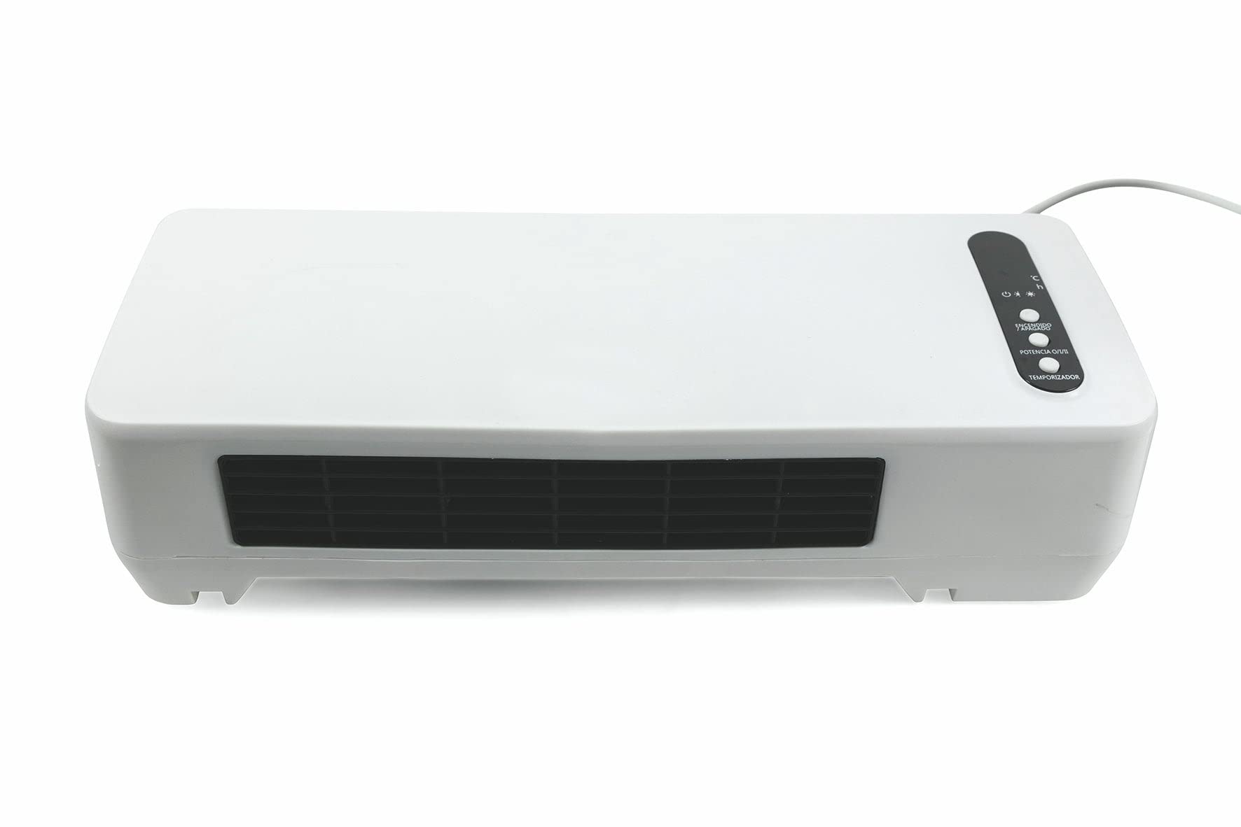 Kooper Termoventilatore ceramico a Parete con Telecomando 3 funzioni e Timer 2000W Aerosplit