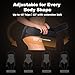 Powered Muscle Stimulator, Glute Toning Device, ABS Stimulator Smart Wearable Butt Lift Machine, HIPS Trainer, EMS Muscle Stimulator with 12 EMS Modes & 19 Adjustable Intensity Levels, Massager