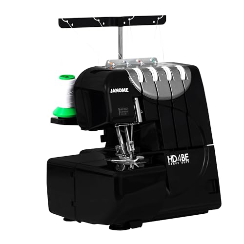 Janome HD4 Vintage Black Edition Heavy Duty Serger thumb #5