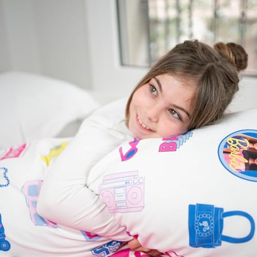 Housse de couette Barbie 100% coton de qualité Burrito Blanco - 6