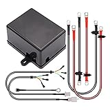 También viene con cables de conexión rápida para salto de cabrestante, 7 cables en , incluidos 2 cables AWG10 de 6 pies con orejetas, 2 cables AWG10 de 1,37 pies con orejetas, 2 cables de salto para el interruptor de control del cabrestante y 1 cable de salto pequeño.