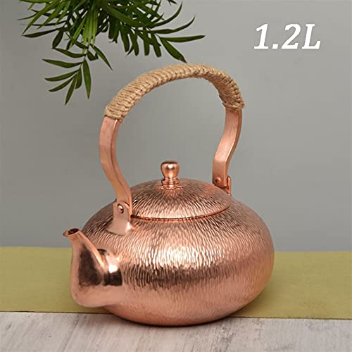 Tetera eléctrica tradicional de cobre 1.2L