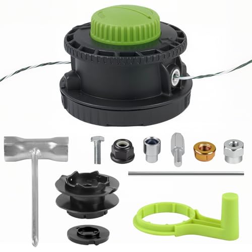 WONEHI 314608005 Weed Wacker Replacement Head for Ryobi Reel Easy+ Bump Feed Trimmer Head Straight Shaft RY15526 RY15527 RY15529