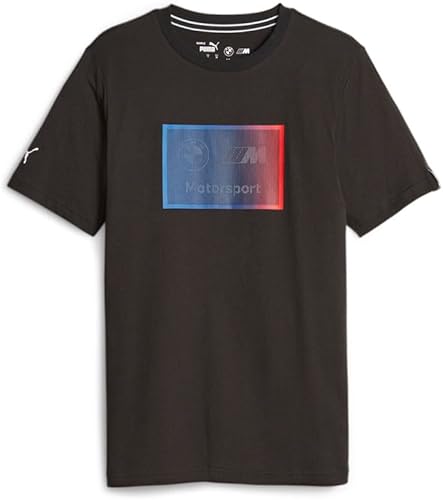Miniatura 20 de PUMA Hombres BMW MMS Essentials Motorsport Tee Casual Tops Casual - Negro