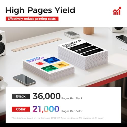 Image of Compatible with Xerox AltaLink C8130 C8135 C8145 C8155 C8170 Toner Cartridge Set 4-Pack High Capacity Replacement for Xerox 006R01746 006R01747 006R01748 006R01749 Printer Black Cyan Magenta Yellow