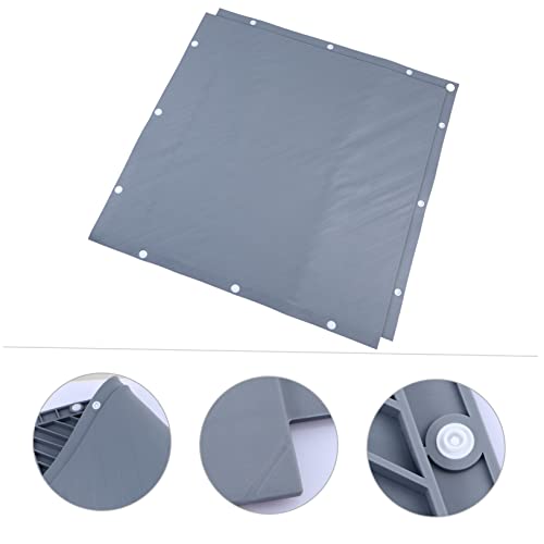 STOBAZA 1Pc Kruipen Mat Peuter Tapijt Tapijten Voor Kinderen Vloeren Mat Kids Vloer Kussen Baby Speelmatten Voor Vloer Grijs Tapijt Dikker Vloerkleed Baby Speelkleed Woonkamer Tapijt - Afbeelding 8