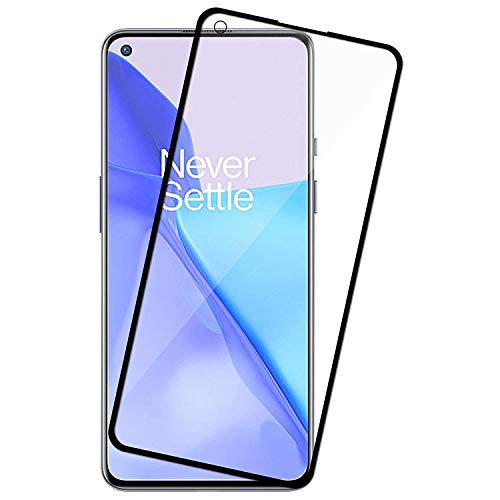 Image of Tempered Glass Screen Protector Compatible For OnePlus 8T with Edge to Edge Coverage and with Easy Installation Kit