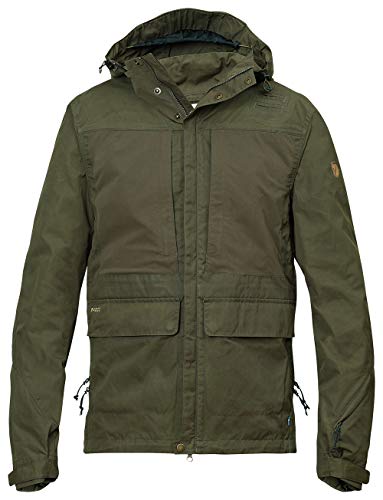 Fjällräven Herren Lappland Hybrid Jacke, Deep Forest, M
