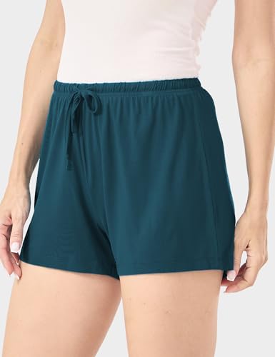 Image of GYS Women's Bamboo Viscose Cooling High Waisted Pajama Shorts