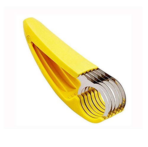 Stainless Steel Banana Chopper Fruit Cutter - Cucumber Vegetable Peeler slicers Kitchen Tools