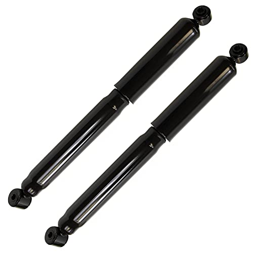 Image of Detroit Axle - Rear 2pc Shock Absorbers for 2011-2024 Chevrolet Silverado 2500 HD 3500 HD, GMC Sierra 2500 HD 3500 HD, 2 Shock Absorbers Assembly Replacement