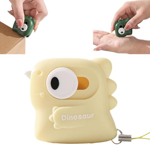 Petit dinosaure - Outil de déballage portable - Mini enveloppe en papier - Outil d'ouvre-boîte en forme de dinosaure magnétique pour réfrigérateur Q1Z2 Mag