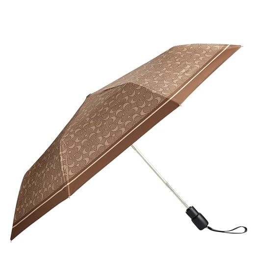 Best umbrella for daily rain Coach Women's Signature C Umbrella