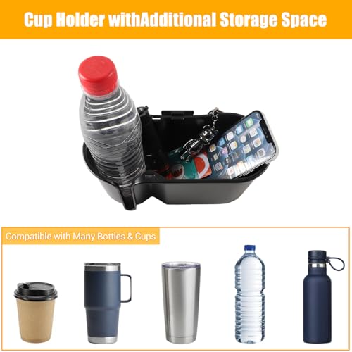 Organizador Portavasos Trasero Compatible Ford Maverick 2022-2024 miniatura 3
