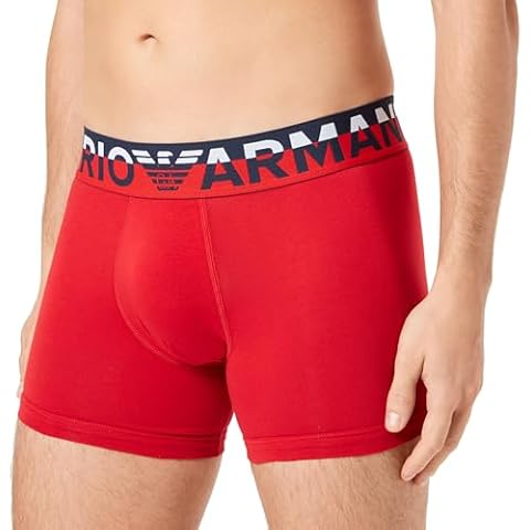 Caleçon Emporio Armani Megalogo Rouge Cover