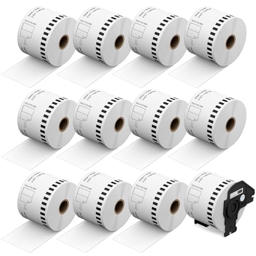 DK-2205 Continuous Labels 12 Rolls for Brother QL printers