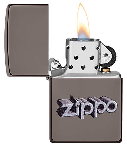 Encendedor Zippo Black Ice Logo 3D miniatura 3