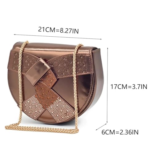 Women's Rhinestone Wedding Shoe and Bag Set with High Heels – Elegant Party Pumps3