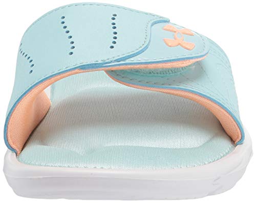 Under Armour Girls Ignite Ix Sl Slide Sandal, White (101)/Breeze, 3 Little Kid #TOP1