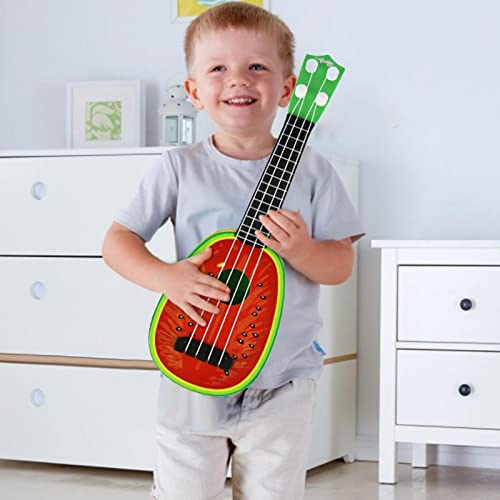 Maseaxi Ukulélé pour Enfants débutants,Guitare pour Tout-Petits en Forme de pastèque – Enfants Mignon ukulélé Rime… - Les Beatles, Paul McCartney, John Lennon, RIngo Starr, George Harrison Maseaxi Ukulélé pour Enfants débutants,Guitare pour Tout-Petits en Forme de pastèque - Enfants Mignon ukulélé Rime… – Image 4