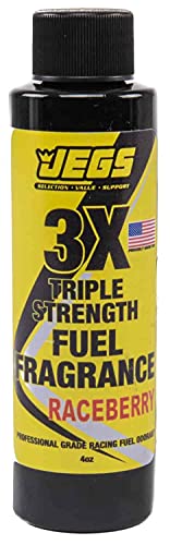 JEGS 63666 Fuel Fragrance Raceberry Scented 4 oz. Bottle Safe for All Internal C