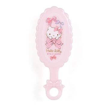 【新品未使用★2012年製】ハローキティ　コスメブラシセット　置物　サンリオ No.197】サンリオ⋈﻿ハローキティ メイクブラシ コスメブラシ 7