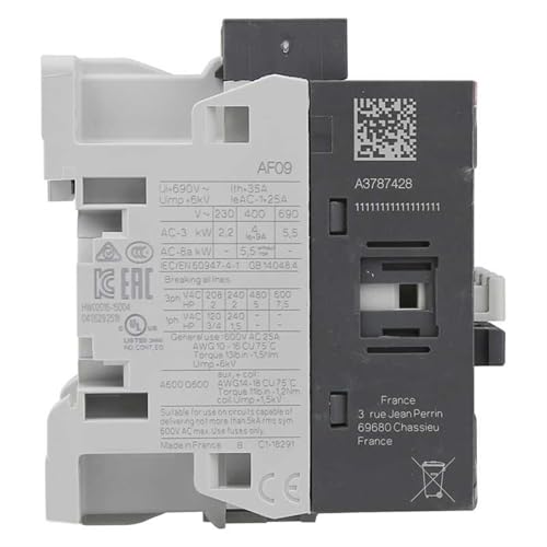 Contacteurs triphasés AF12-30-10-12 ABB 48V-130V AC/DC pour automatisme