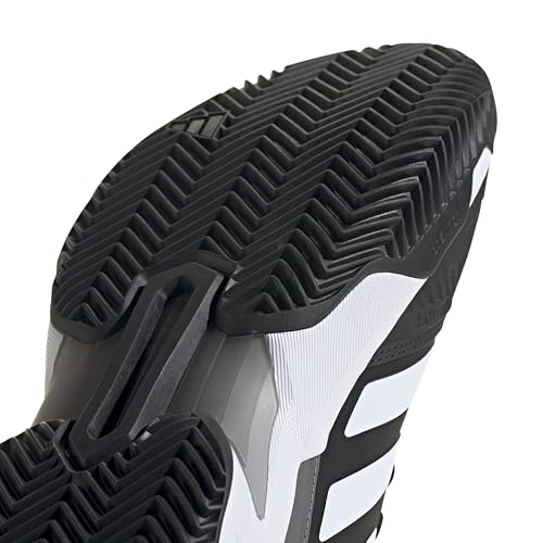 adidas Herren Courtjam Control 3 Clay Tennis Shoes, Core Black/Cloud White/Grey Four, 48 EU – Ansicht 2