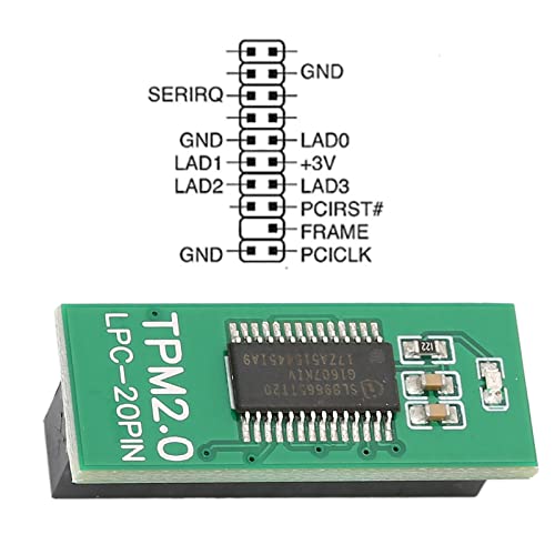 Bewinner Modulo TPM 2.0 per PC LPC, Modulo di