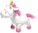 Peluche Pupazzo Fluffy Unicorno Cattivissimo Me 2 Misure (30 Cm)