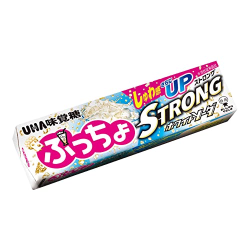 Uha Mikakuto Puccho Strong White Soda Chewy Candy 50g