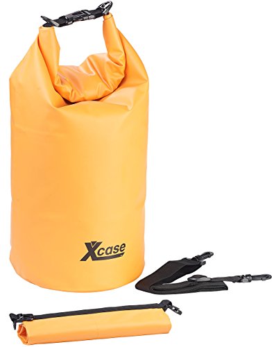 Preisvergleich Produktbild Xcase Gepäcktaschen: Wasserdichter Packsack, strapazierfähige Industrie-Plane, 20 l, orange (Trockensäckli)