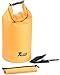 Xcase Outdoor Sack wasserdicht: Wasserdichter Packsack, strapazierfähige Industrie-Plane, 20 l, orange (Segeltasche)