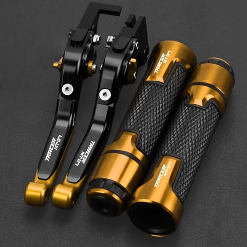 Levier d'embrayage de frein en aluminium CNC or pour personnalisation haut de gamme TRACER 07