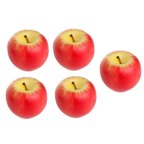 SOESFOUFU Realistic Christmas Fruit Candles Candle Artificial Apple Candle Set Wedding