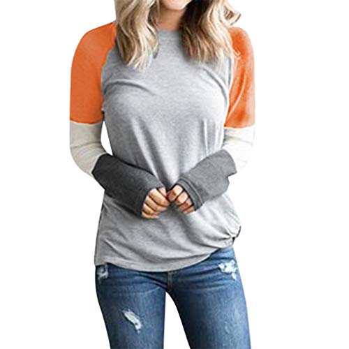 jieGREAT Women Tops Womens Long Sleeve Tie Sweatshirt Autumn Casual Pullover Ladies Casual Tops Holiday Blouse Thanksgiving Day Clearance Sale