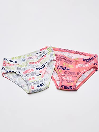 Fruit of the Loom girls Cotton Underwear, Assorted Multipacks (Packs of 22 & 24)2