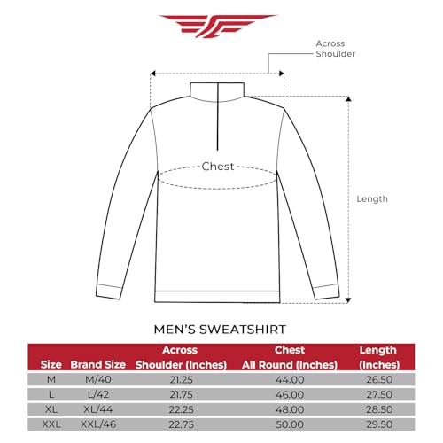 Image of Red Tape Cotton Half Zip Mock Neck Sweatshirt For Men | Cut & Sew | Everyday Comfort