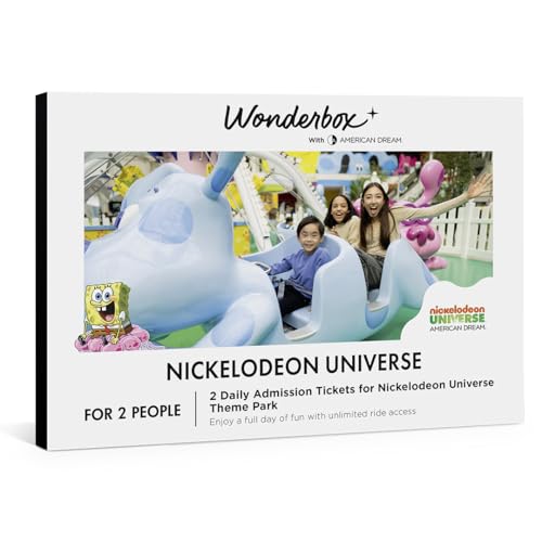 Parc à thème Nickelodeon Universe pour 2 : votre sortie complice à sensations
