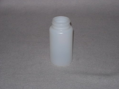 4 oz 120cc Round wide mouth HDPE bottles (500 per case)