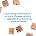 Chronicle Books Yoga Dice: 7 Wooden Dice, Thousands of Possible Combinations! (Meditation Gifts, Workout Dice, Yoga for Beginners, Dice Games, Yoga Gifts for Women)