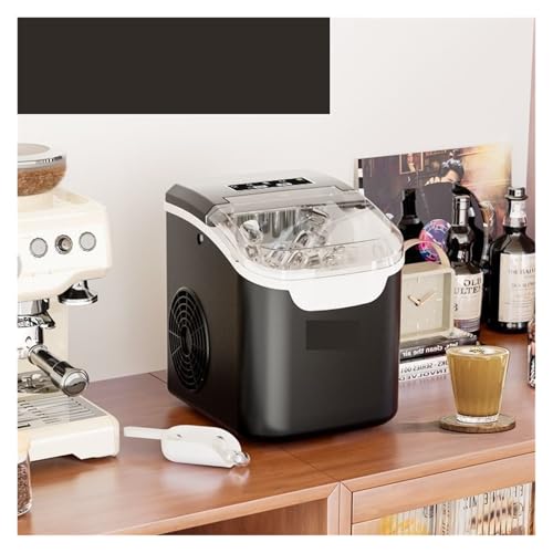 Fabricadora de hielo portátil con autolimpieza y capacidad diaria 26 lb miniatura 6