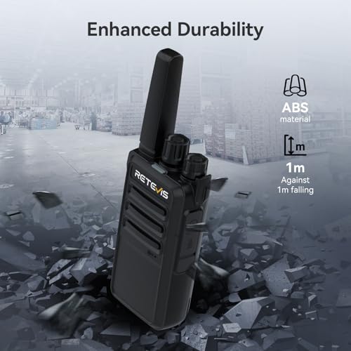 Image of Retevis RT68 Adults Walkie Talkies, Portable FRS Two-Way Radios (10 Pack)