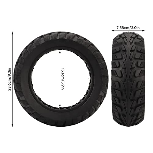 Uxsiya Scooter Solid Tire Replacement, Off Road Solid Tire 10 Inch Rubber Solid Tire Replacement for Electric Scooter with 10x2.7 6.5 Outer Tire - Image 5