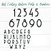 Personalized Circle Address Sign,Modern House Numbers for Outside,Custom Address Plaques with Street Name,Door Number Sign,Circle House Numbers for Yard,Decorative Signs & Plaques (40cm,White)