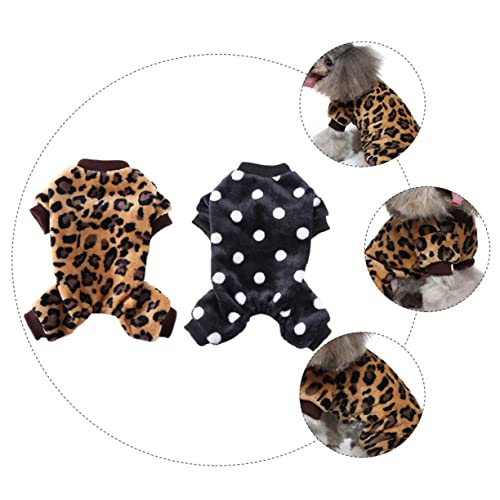 Pyjamas pour chiens vêtements pour animaux de compagnie polyester confortable - 8